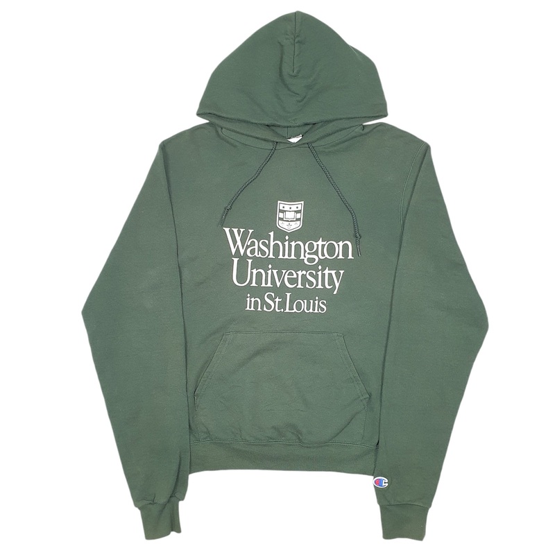 Champion Washington University St Louis USA Hoodie Cotton Sweatshirt Jumper S