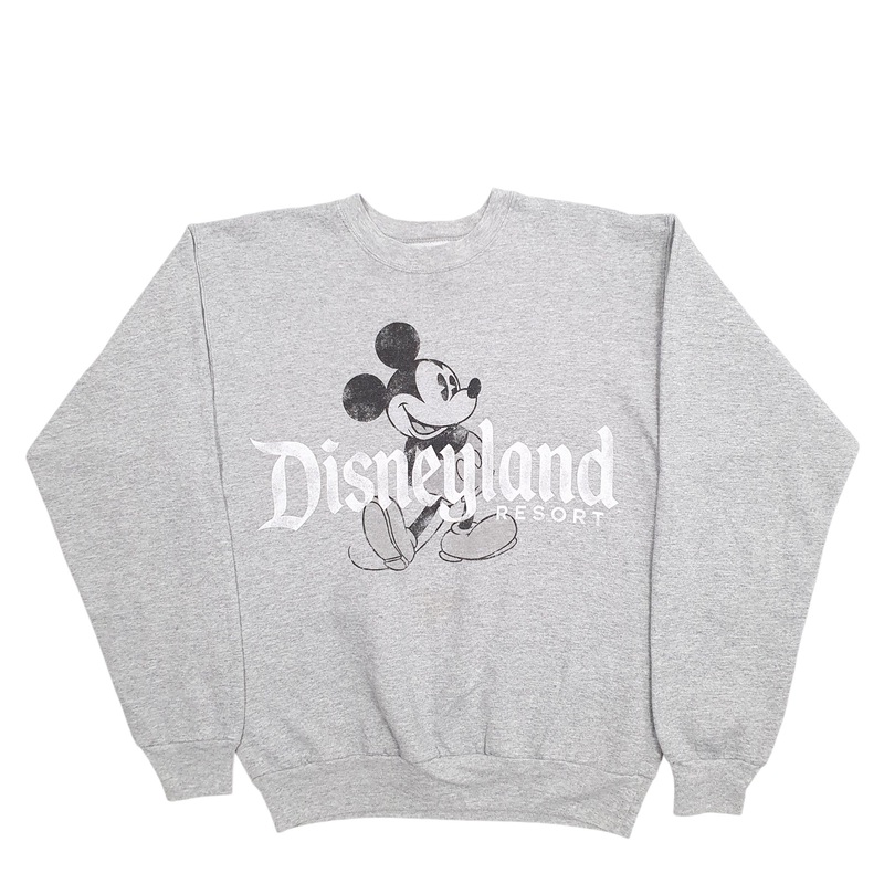 Disney Mickey Mouse Crewneck Cotton Blend Sweatshirt Jumper S