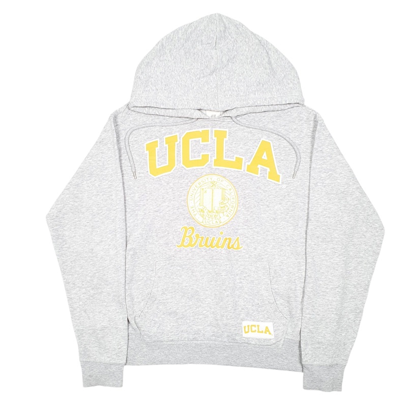 H&M UCLA Bruins College USA Spellout Hoodie Cotton Sweatshirt Jumper M