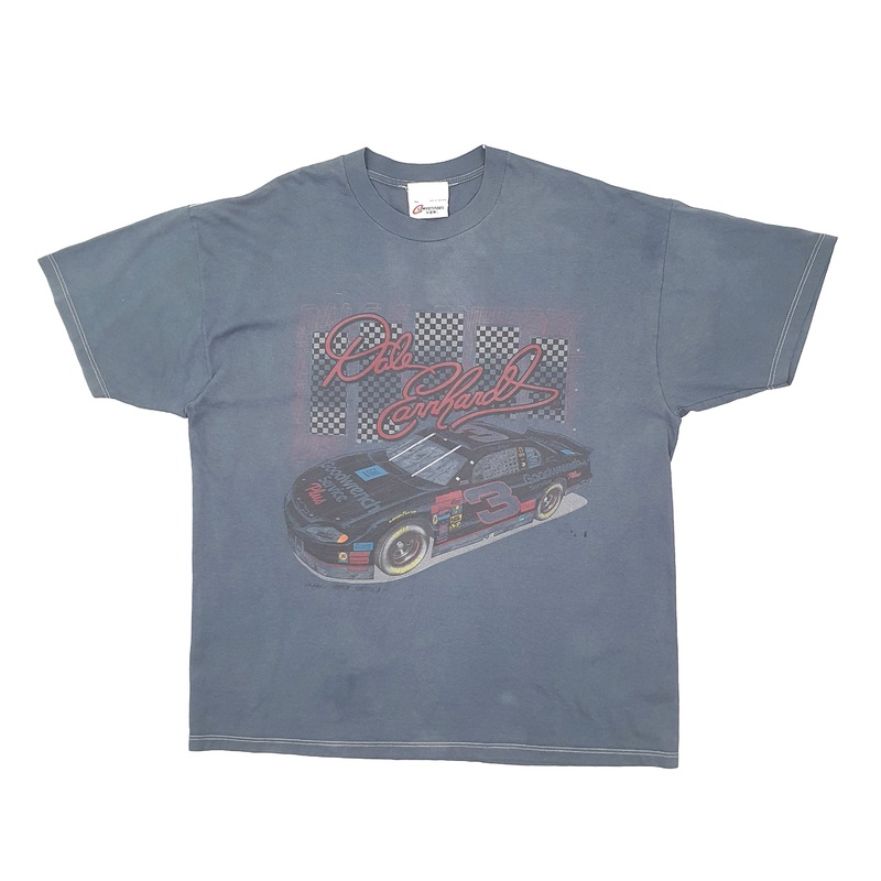 Nascar Competitors View Dale Earnhardt Short Sleeve Cotton T Shirt XL
