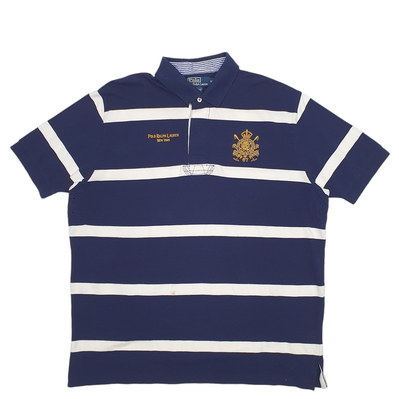 Polo Ralph Lauren New York Crest Short Sleeve Cotton Polo Shirt XL