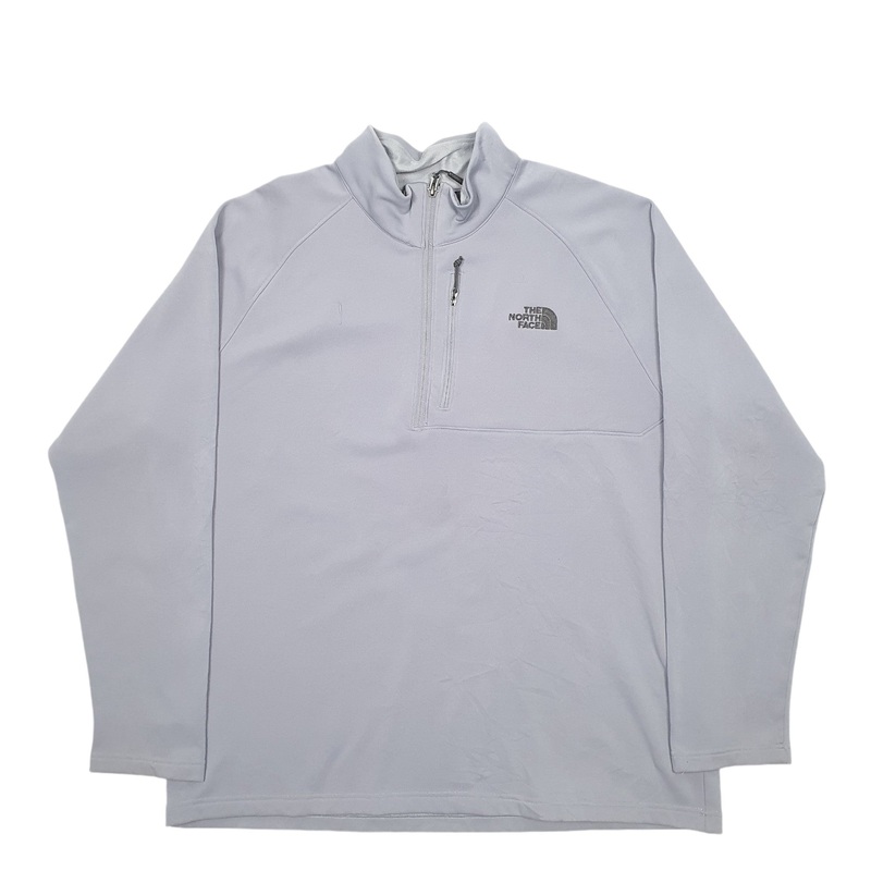 The North Face Active Thermal Quarter Zip Polyester Fleece Sweatshirt Jumper XXL