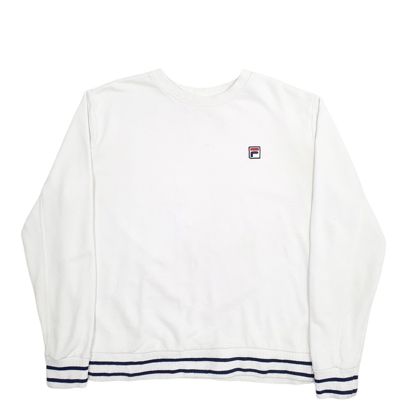 Fila Crewneck Cotton Blend Sweatshirt Jumper XL