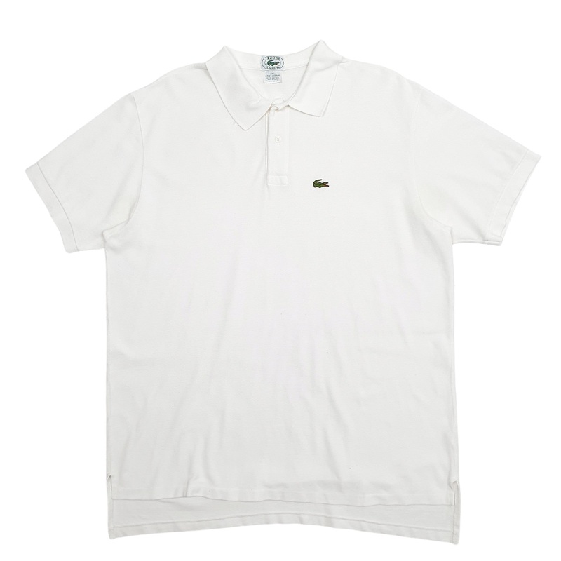 Lacoste Izod Vintage 90's Made In USA Short Sleeve Cotton Polo Shirt XXL