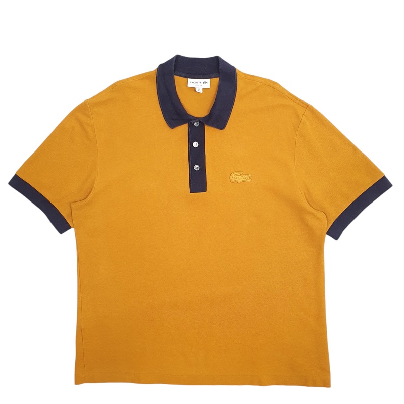 Lacoste Loose Fit Short Sleeve Cotton Polo Shirt M