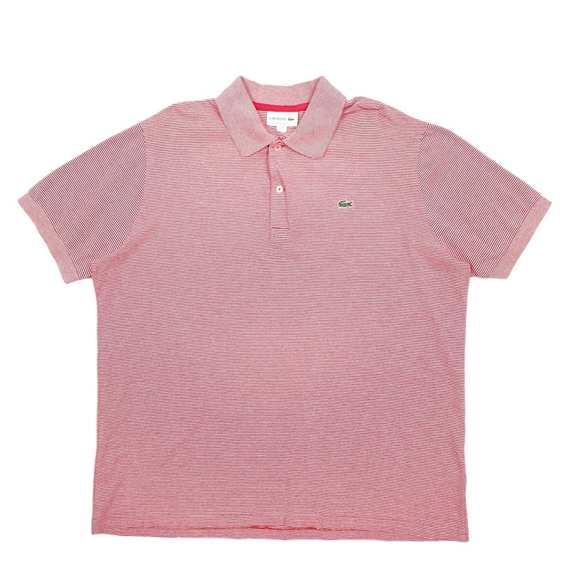 Lacoste Regular Fit Short Sleeve Cotton Polo Shirt XL
