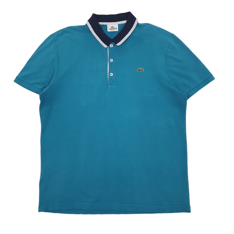 Lacoste Stretch fit Short Sleeve Cotton Polo Shirt L