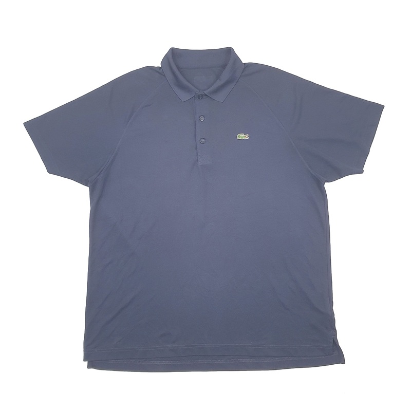 Lacoste Ultra Dry Short Sleeve Cotton  &  Polyester Polo Shirt L