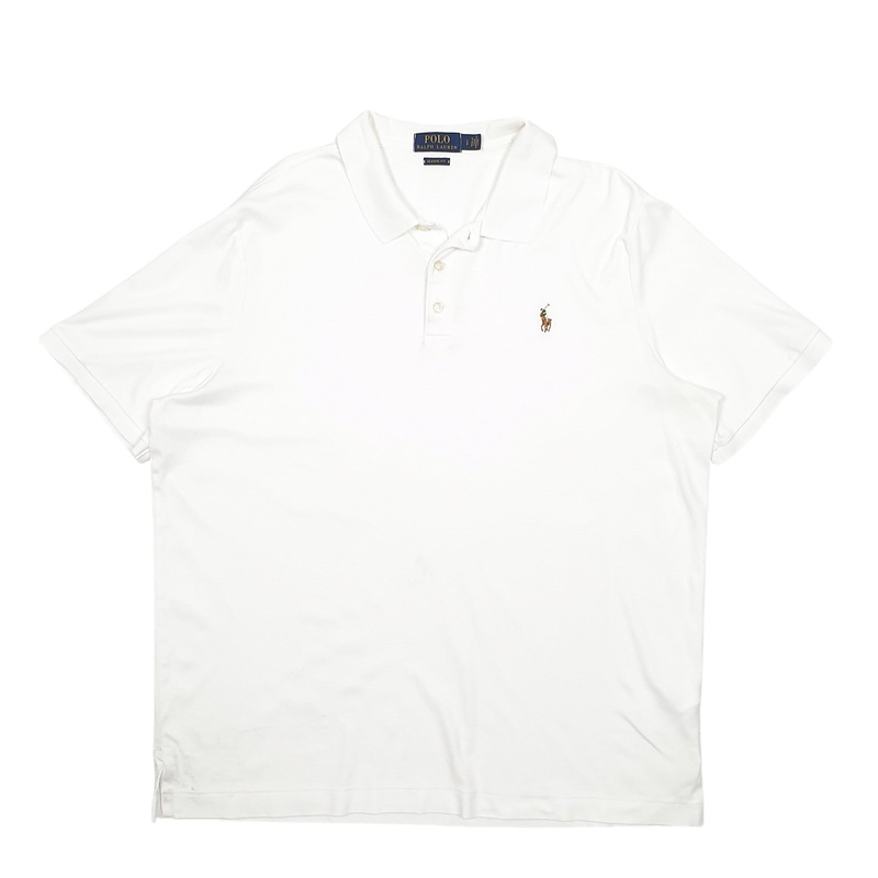Polo Ralph Lauren Short Sleeve Cotton Blend Polo Shirt L