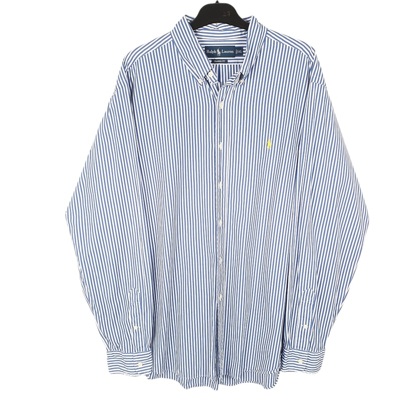 Ralph Lauren Long Sleeve Classic Fit Striped Cotton Shirt XL