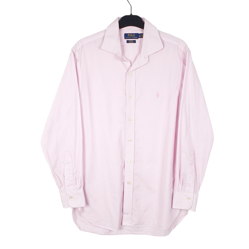 Ralph Lauren Long Sleeve Slim Fit Striped Cotton Shirt M