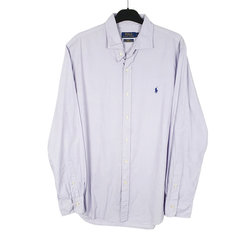 Ralph Lauren Stretch Long Sleeve Slim Fit Cotton Shirt L