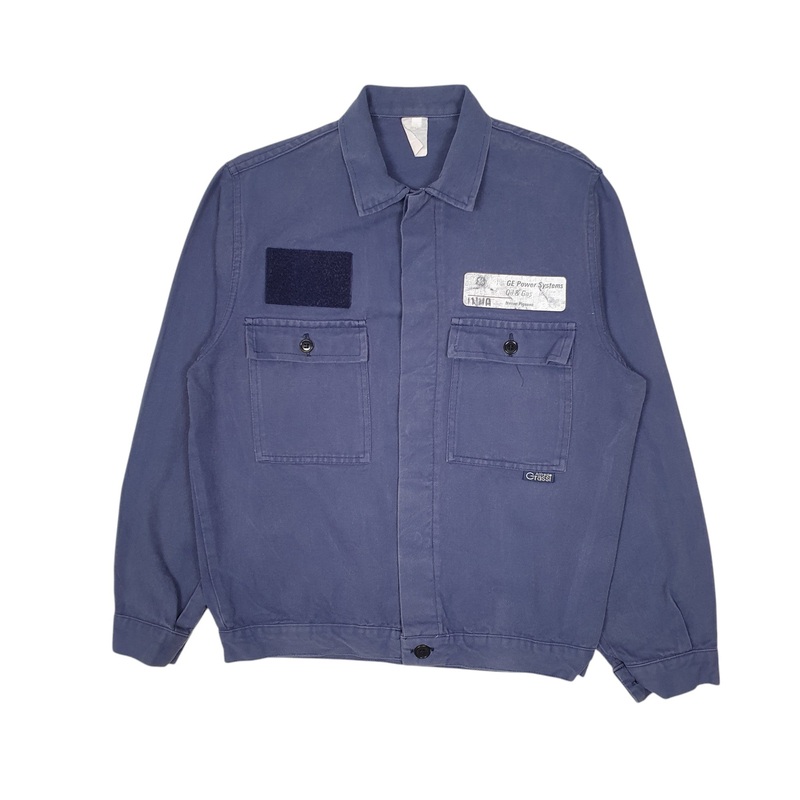 Alfred Grassi Vintage Chore Overshirt Workwear Jacket Coat Mens S
