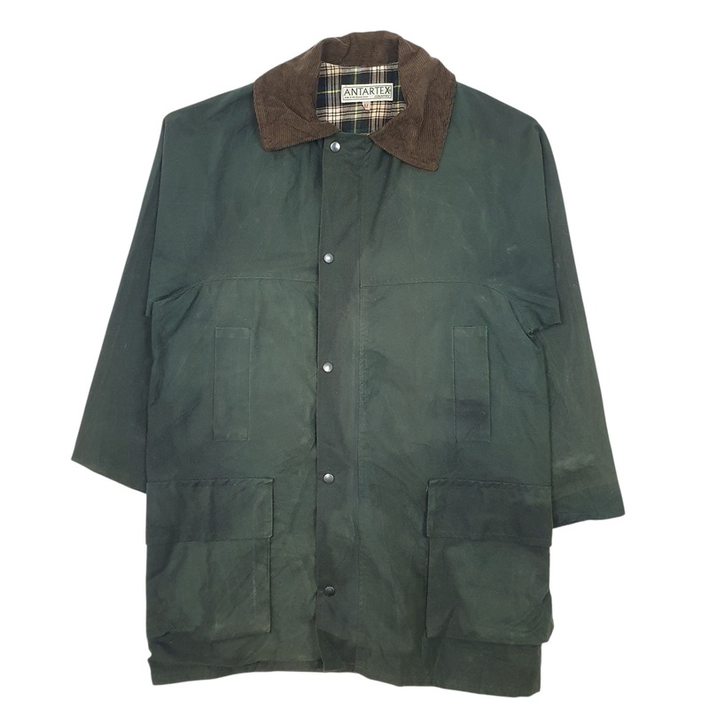 Antartex Wax Jacket Coat Mens M