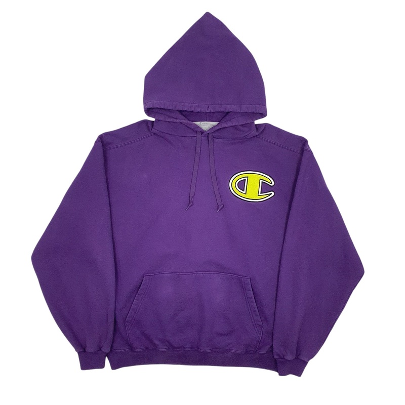 Champion Hoodie Cotton Blend Sweatshirt Jumper Mens XXL