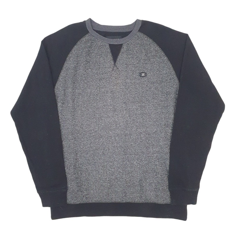Billabong Crewneck Cotton Blend Sweatshirt Jumper L