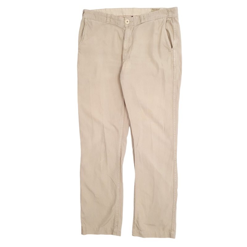 Mens Polo Ralph Lauren Beige Chino Cotton  Trousers Mens W33 L32