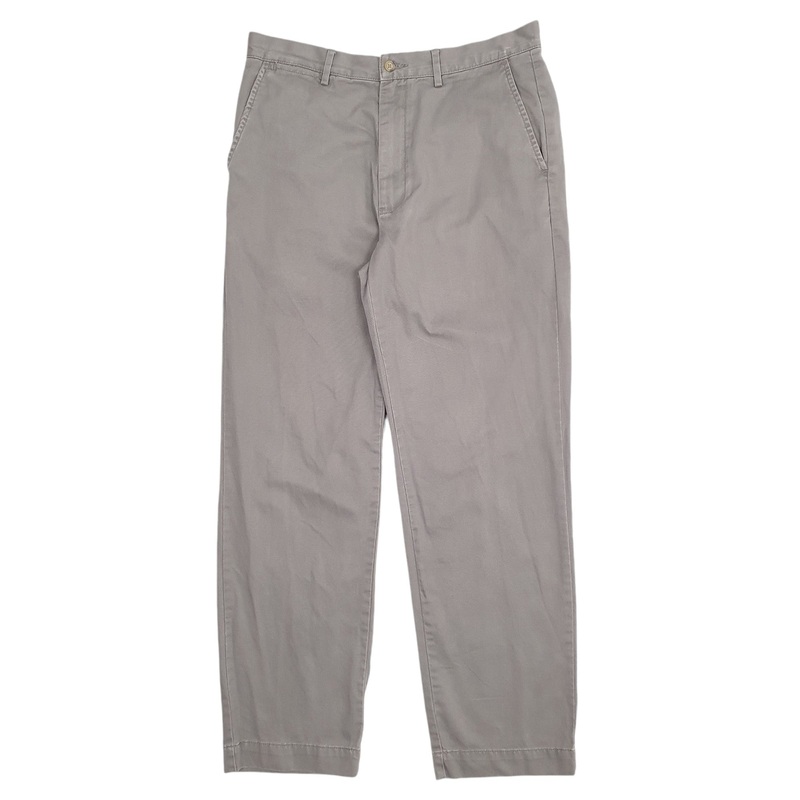 Mens Polo Ralph Lauren Grey Chino Cotton  Trousers Mens W32 L32