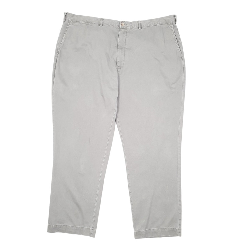 Mens Polo Ralph Lauren Grey Chino Cotton  Trousers Mens W46 L32
