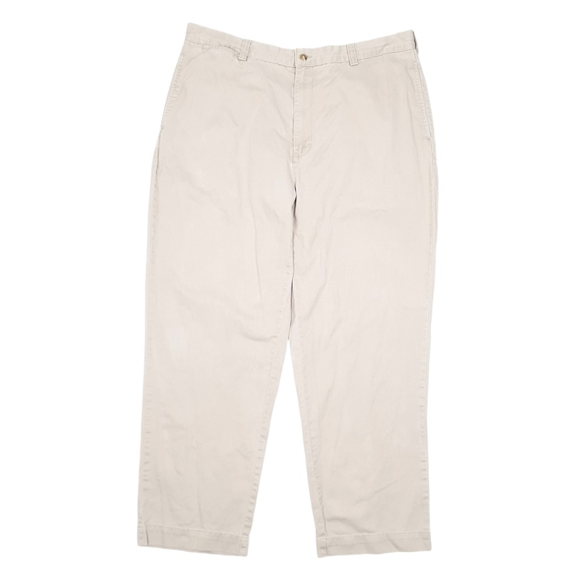 Mens Polo Ralph Lauren Phillip Pant Vintage 90s Beige Chino Cotton  Trousers Mens W38 L30