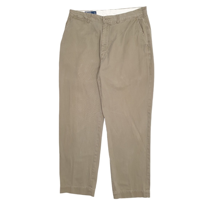 Mens Polo Ralph Lauren Prospect Pant Khaki Chino Cotton  Trousers Mens W34 L30