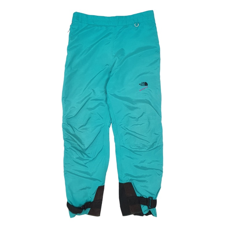 Mens The North Face Extreme Vintage 90s Ultrex Waterproof Windproof Green Jogger Polyester  Trousers Mens W34 L29