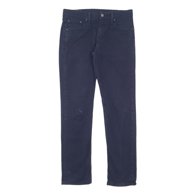 Mens Levis 511 Navy Chino Cotton  Trousers Mens W30 L30