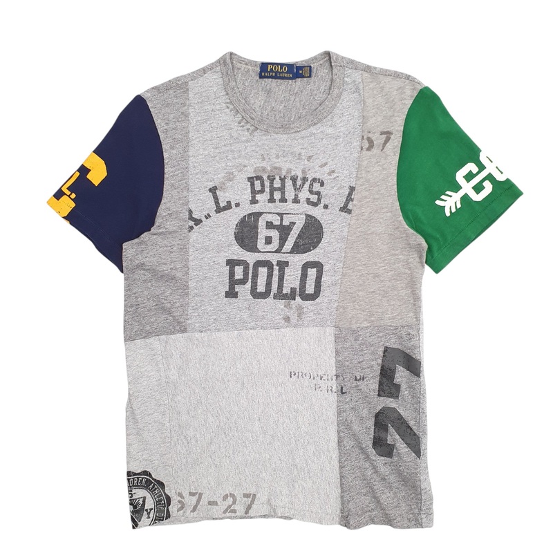 Polo Ralph Lauren Spellout Short Sleeve Cotton T Shirt Womens M