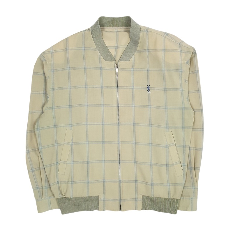 Yves Saint Laurent Harrington Jacket Coat Mens L