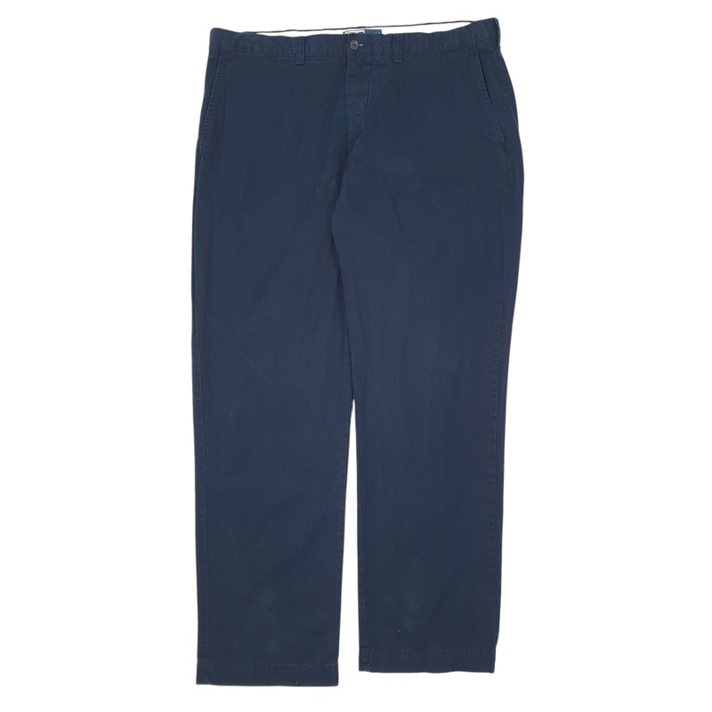 Mens Polo Ralph Lauren Vintage Navy Chino Cotton  Trousers Mens W38 L32