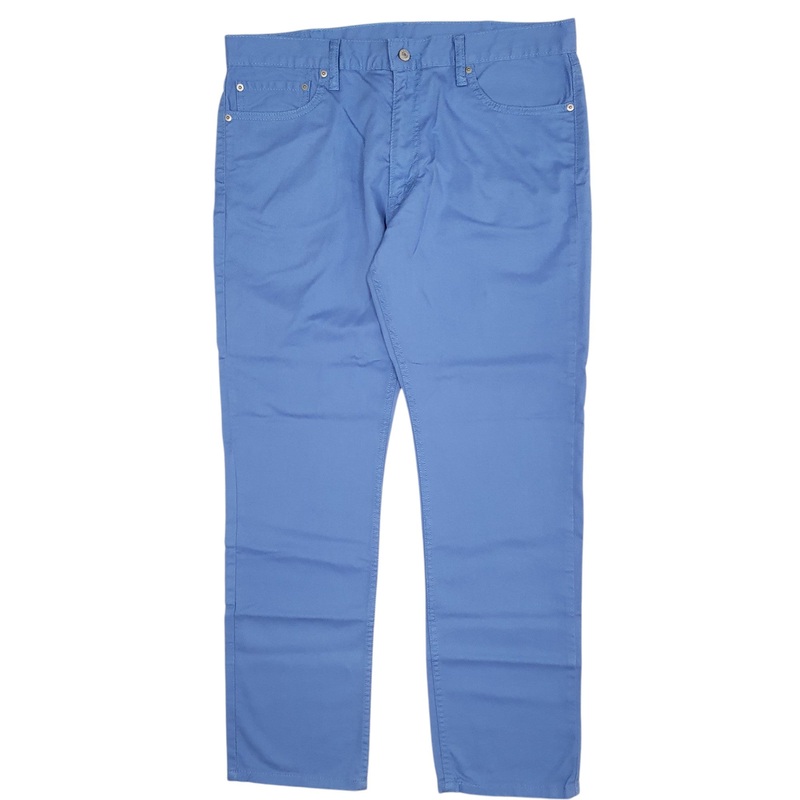 Mens Levis 511 Blue Chino Cotton  Trousers Mens W38 L32