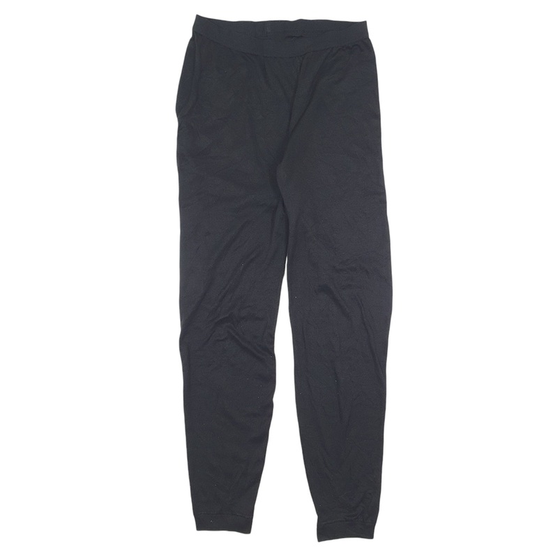 Womens Patagonia Capilene Made In USA Stretch Black Jogger Polyester  Trousers Womens UKL