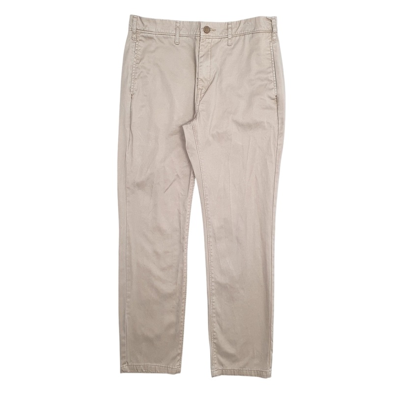 Mens Levis Beige Chino Cotton  Trousers Mens W31 L30