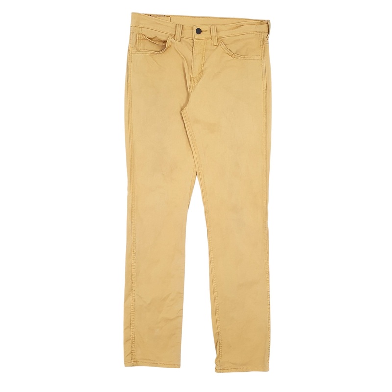Mens Levis Beige Chino Cotton  Trousers Mens W32 L34