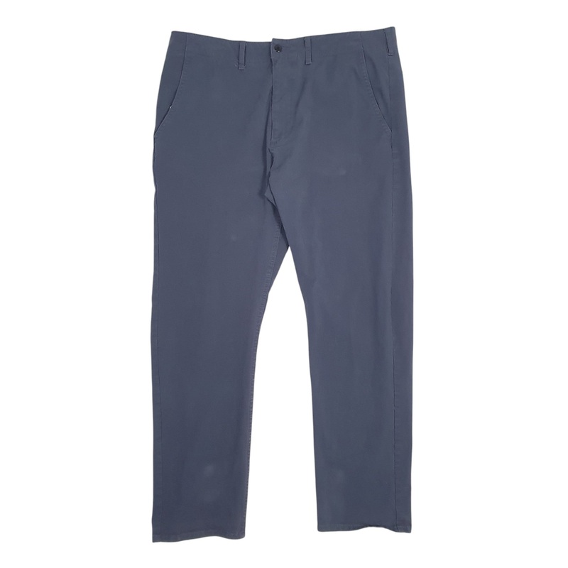 Mens Levis Blue Chino Cotton Blend  Trousers Mens W36 L30