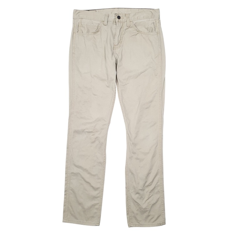 Mens Levis 511 Beige Chino Cotton  Trousers Mens W31 L32