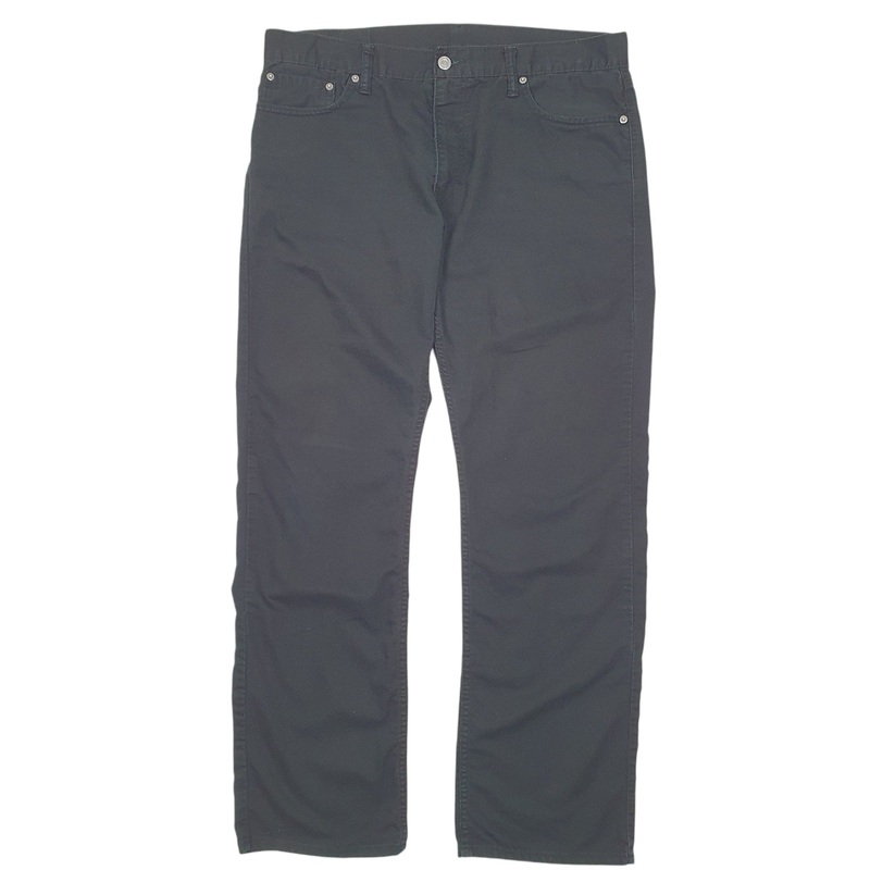 Mens Levis 514 Black Chino Cotton  Trousers Mens W36 L32