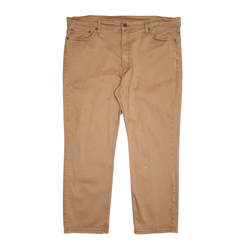 Mens Levis Beige Chino Cotton Blend  Trousers Mens W42 L30