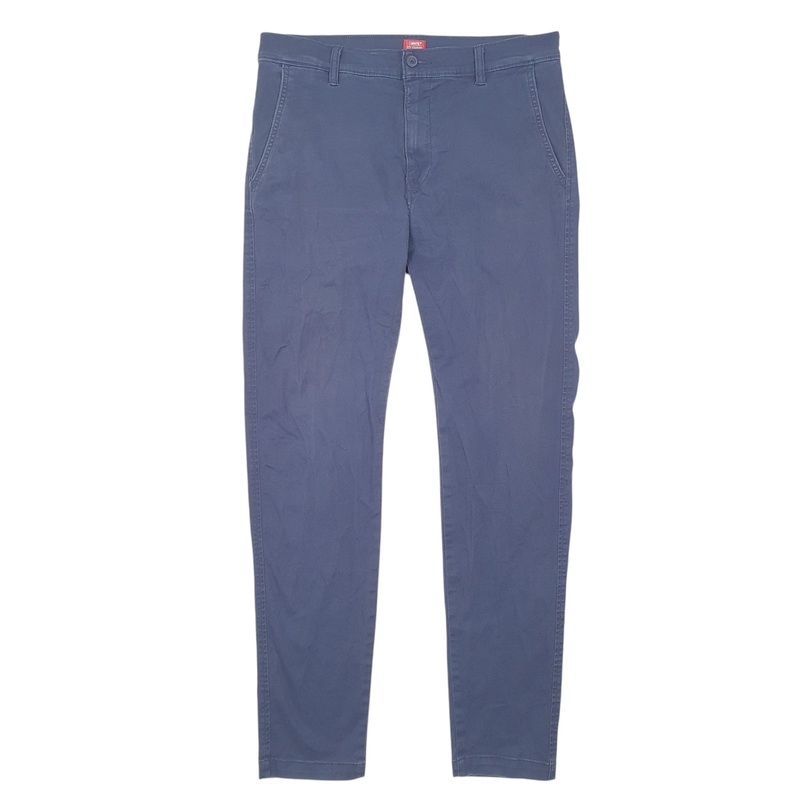 Mens Levis Standard XX Stretch Navy Chino Cotton  Trousers Mens W32 L34
