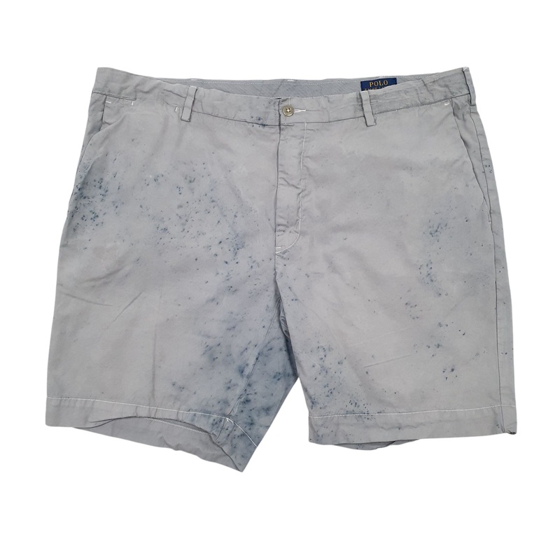 Polo Ralph Lauren Grey Chino Cotton Shorts Mens W42