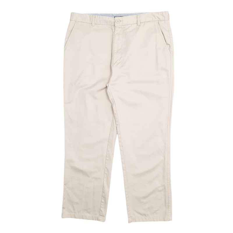 Mens Tommy Hilfiger Beige Chino Cotton Blend  Trousers Mens W36 L30