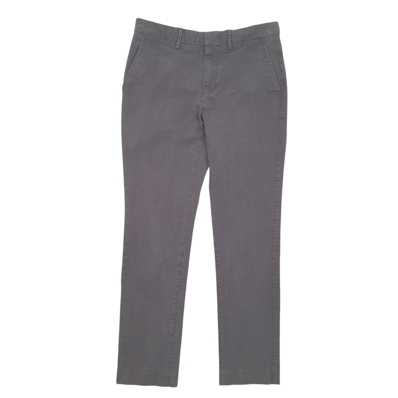 Mens Old Navy Signature Grey Chino Cotton  Trousers Mens W29 L30