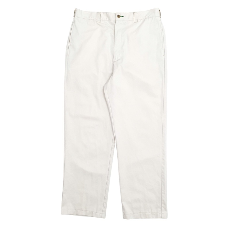 Mens Tommy Hilfiger Cream Chino Cotton  Trousers Mens W34 L30