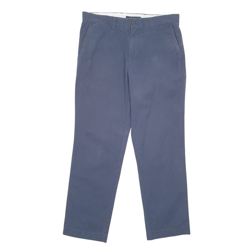 Mens Tommy Hilfiger Navy Chino Cotton  Trousers Mens W32 L30