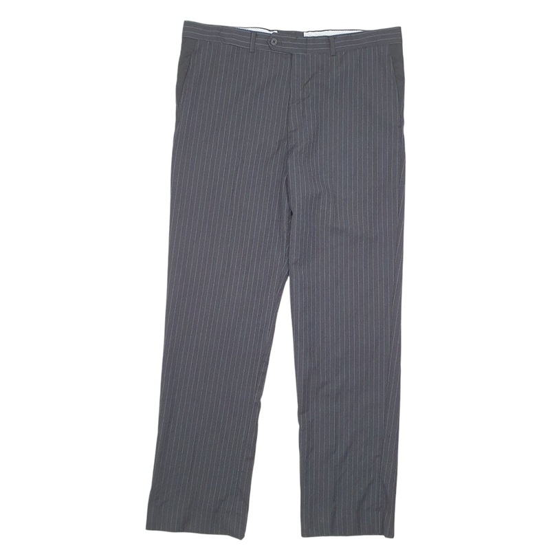 Mens Tommy Hilfiger Pin Striped Stripe Navy Chino Cotton  Trousers Mens W38 L33