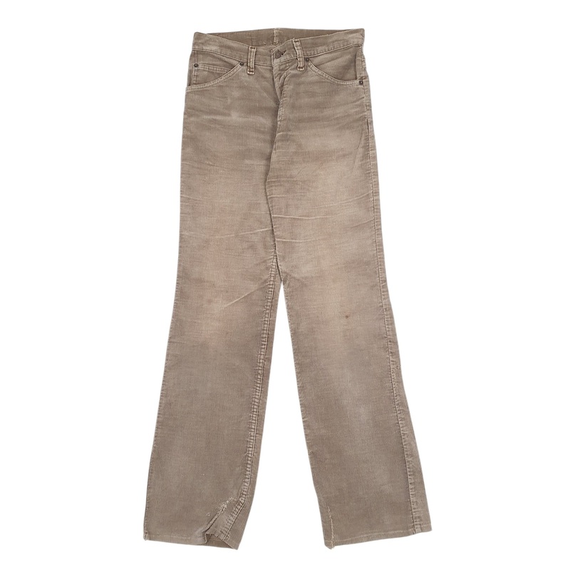 Mens Levis Grey Corduroy Cotton Blend  Trousers Mens W30 L34