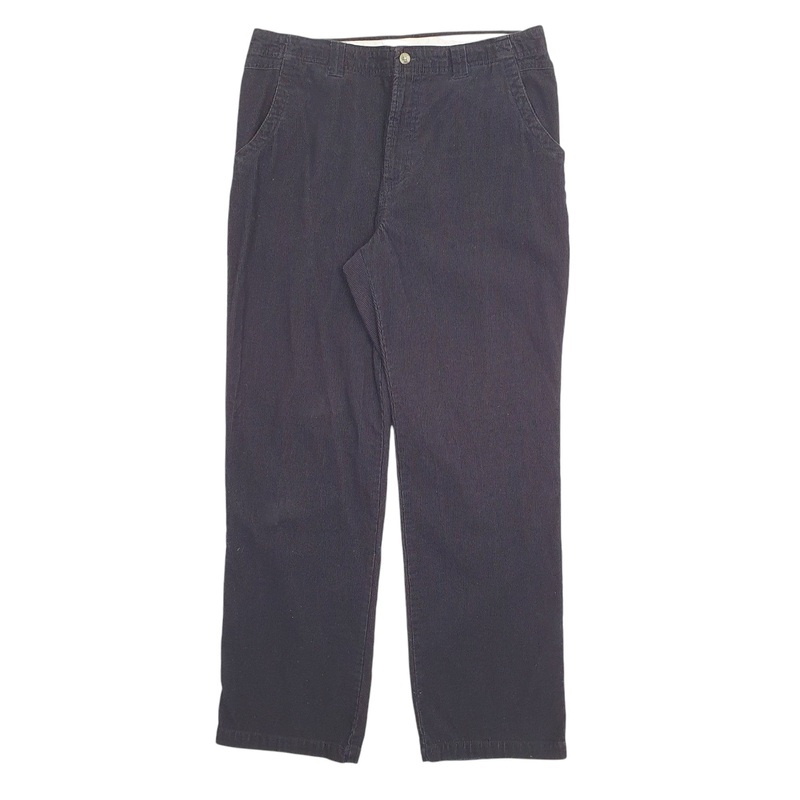 Womens Columbia Black Corduroy Cotton  Trousers Womens UK14