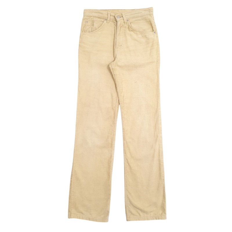 Womens Levis Beige Corduroy Cotton  Trousers Womens UK10