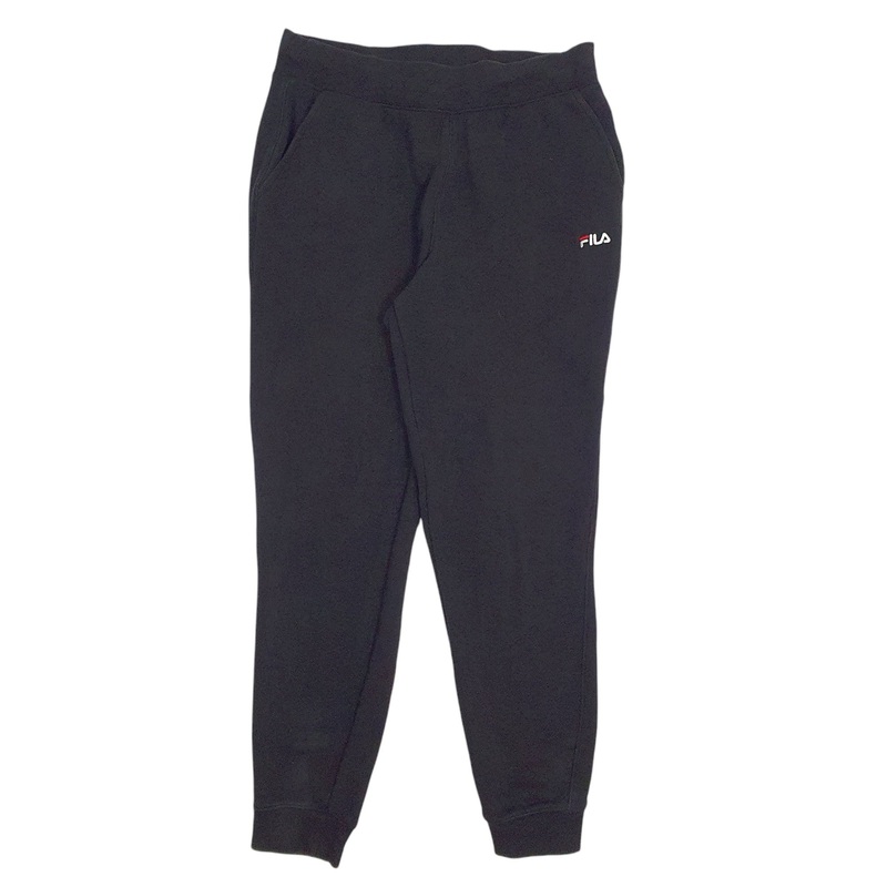 Mens Fila Black Jogger Cotton Blend  Trousers Mens W30 L28