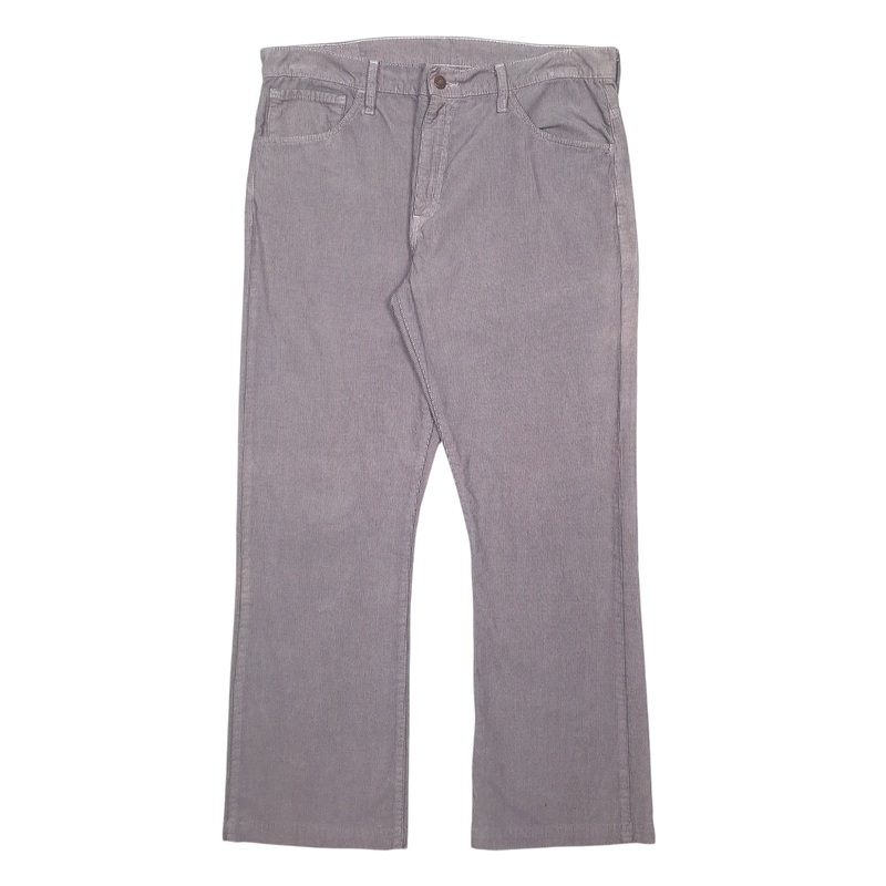 Mens Levis 507 Grey Corduroy Cotton  Trousers Mens W36 L29